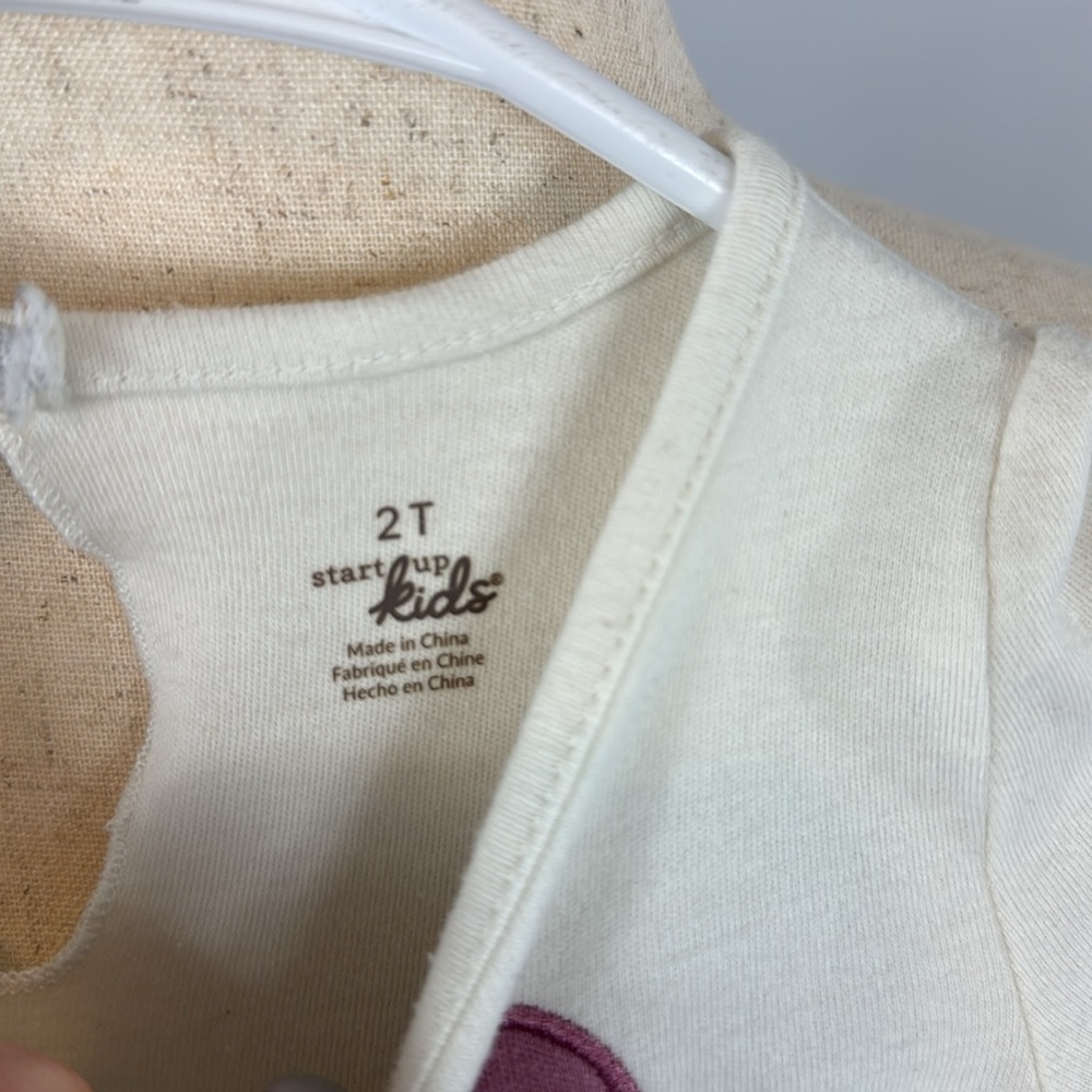 Start Up Kids Heart Motif Dress Size 2T - Picture 4 of 8